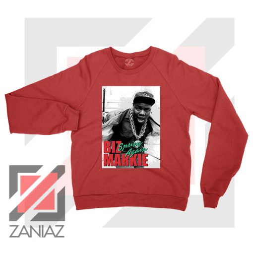 Biz Markie Spring Again Song Red Sweatshirt