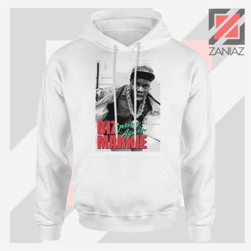 Biz Markie Spring Again Song White Hoodie