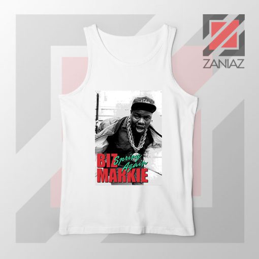 Biz Markie Spring Again Song White Tank Top