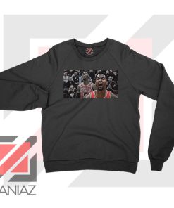 Bobby Portis Bull 5 Design Black Sweater