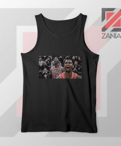 Bobby Portis Bull 5 Design Black Tank Top