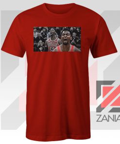 Bobby Portis Bull 5 Design Red Tee