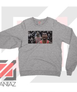 Bobby Portis Bull 5 Design Sport Grey Sweater