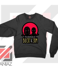 Bucky Falcon Adventures Black Sweatshirt