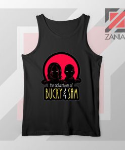 Bucky Falcon Adventures Black Tank Top