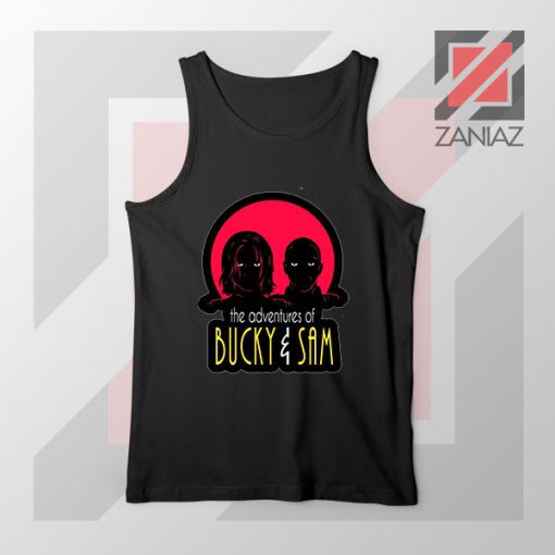 Bucky Falcon Adventures Black Tank Top