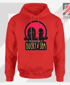 Bucky Falcon Adventures Red Hoodie