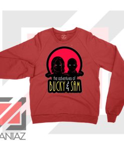 Bucky Falcon Adventures Red Sweatshirt