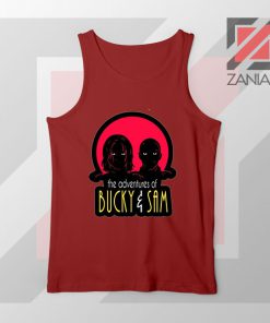 Bucky Falcon Adventures Red Tank Top