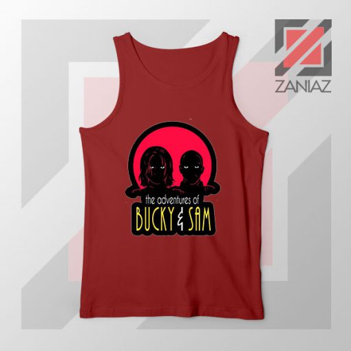 Bucky Falcon Adventures Red Tank Top