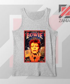 David Bowie Carnegie Halls Sport Grey Tank Top