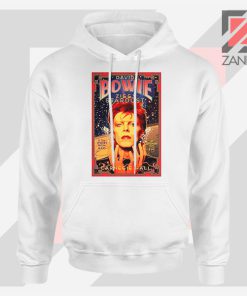 David Bowie Carnegie Halls White Hoodie