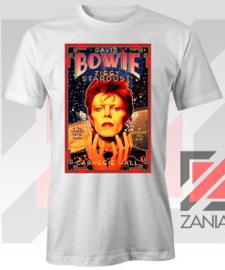 David Bowie Carnegie Halls White Tshirt