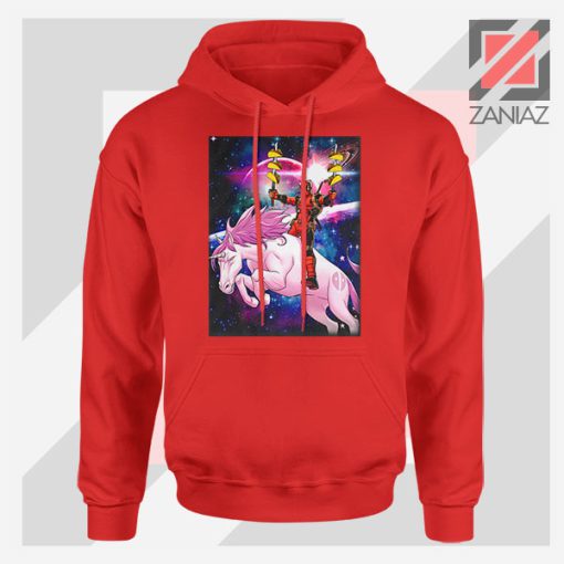 Deadpool X Men Taco Unicorn Red Hoodie