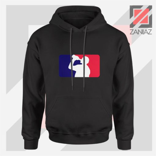 Drinking Beer League Parody Black Hoodie