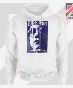 Elton John Fourth Album Poster White Hoodie