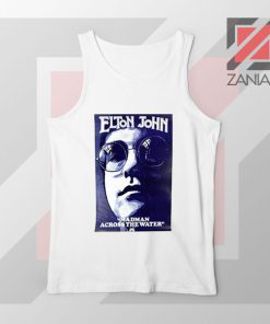 Elton John Fourth Album Poster White Tank Top