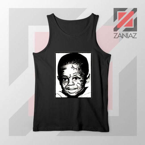 Funny Baby Wayne Rapper Black Tank Top