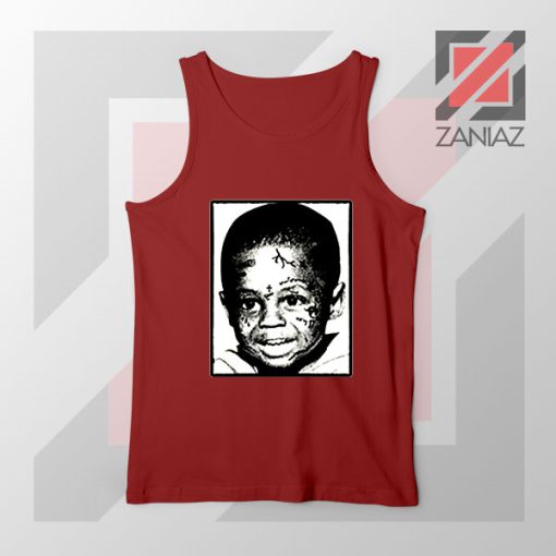 Funny Baby Wayne Rapper Red Tank Top