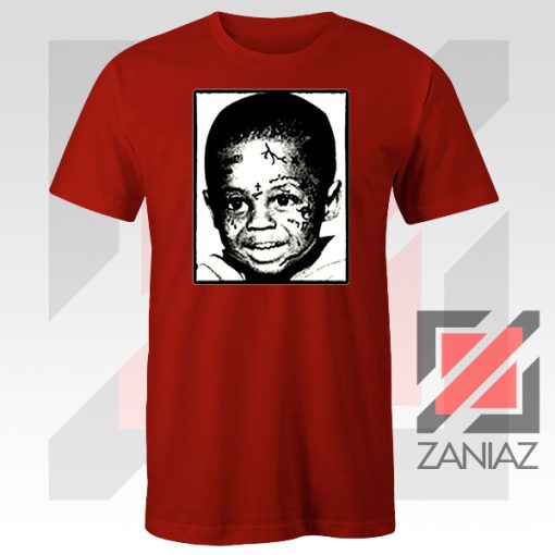 Funny Baby Wayne Rapper Red Tee