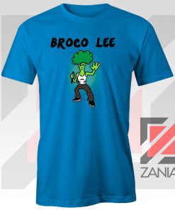 Funny Broco Lee Blue Tshirt