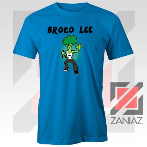 Funny Broco Lee Blue Tshirt