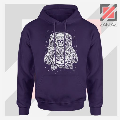 Halloween Graphic NASA Navy Blue Hoodie