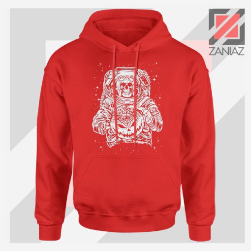 Halloween Graphic NASA Red Hoodie