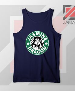 Iroh Jasmine Dragon Tea Logo Navy Blue Tank Top