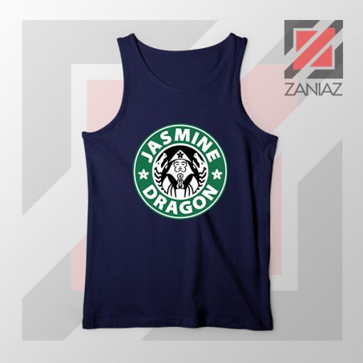 Iroh Jasmine Dragon Tea Logo Navy Blue Tank Top