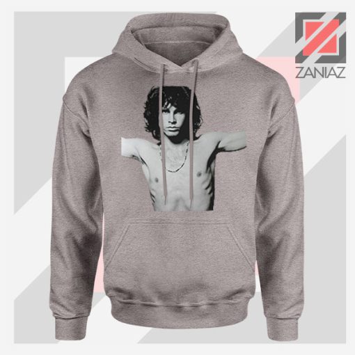 Jim Morrison Musician Graphic Sport Grey Hoodie