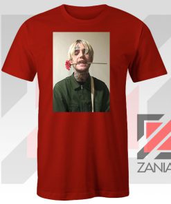 Lil Peep Flower Boy Red Tshirt