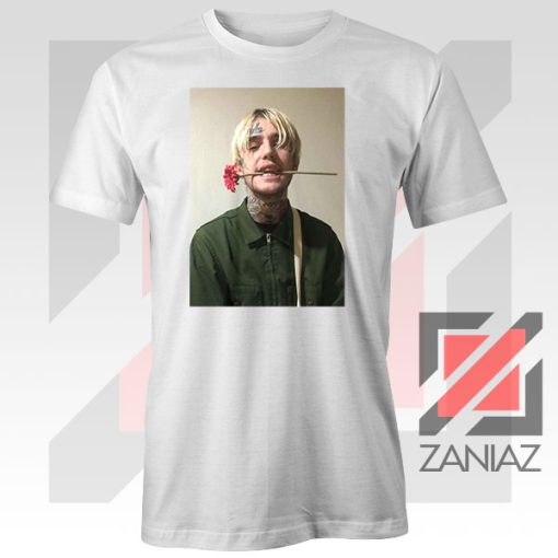 Lil Peep Flower Boy White Tshirt