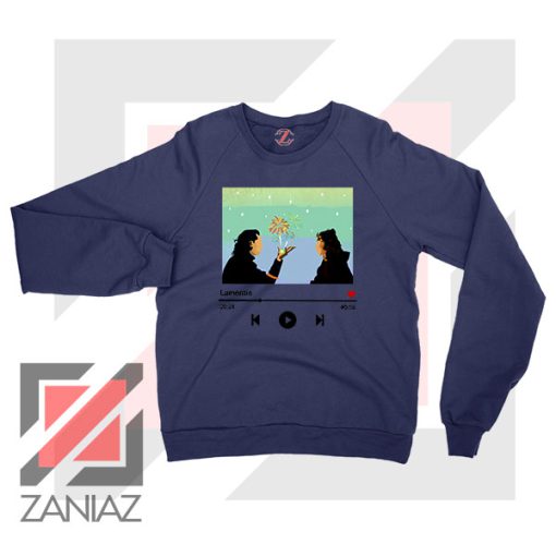 Loki And Sylvie Scene Navy Blue Sweatshirt