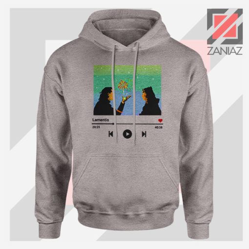 Loki And Sylvie Scene Sport Grey Hoodie