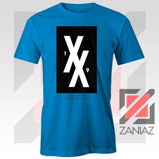 Machine Gun Kelly 19 Double Xs Forever Blue Tee