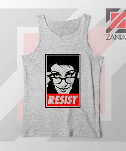 Maddow Political Resist Sport Grey Tank Top