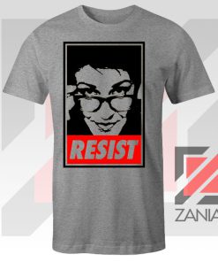 Maddow Political Resist Sport Grey Tshirt