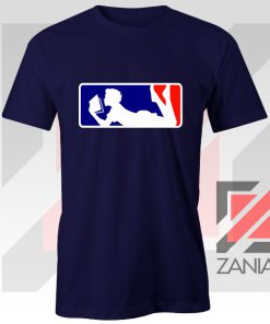 Major League Logo Reading Navy Blue Tshirt