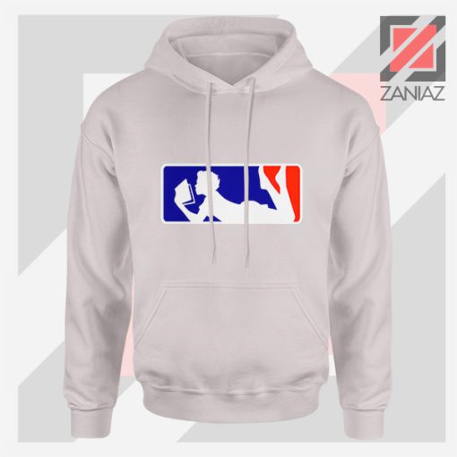 Major League Logo Reading Sport Grey Hoodie