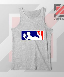 Major League Logo Reading Sport Grey Tank Top