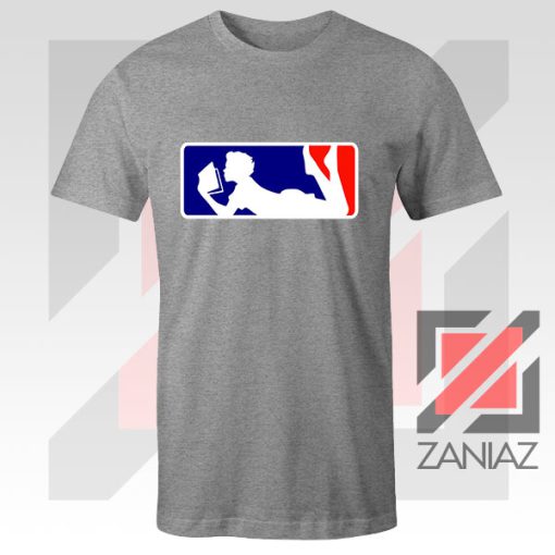 Major League Logo Reading Sport Grey Tshirt