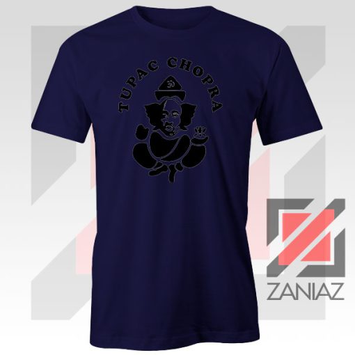 Makaveli Chopra Graphic Navy Blue Tshirt