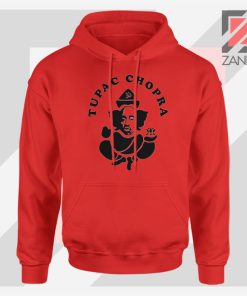 Makaveli Chopra Graphic Red Hoodie