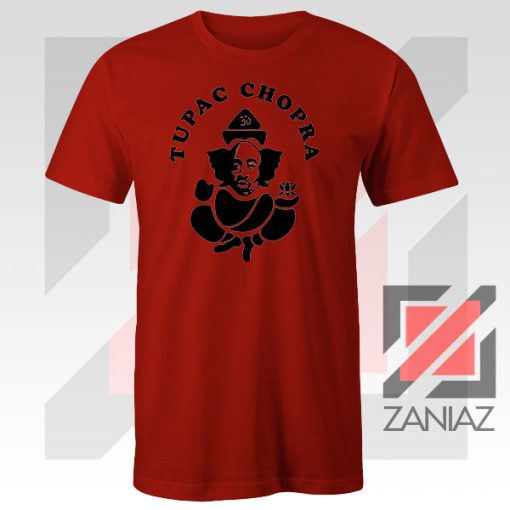 Makaveli Chopra Graphic Red Tshirt