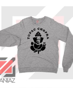 Makaveli Chopra Graphic Sport Grey Sweater