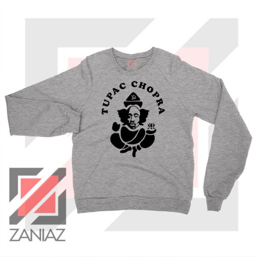 Makaveli Chopra Graphic Sport Grey Sweater