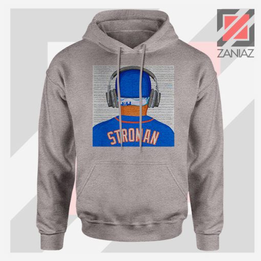 Marcus Stroman Behind Sport Grey Hoodie