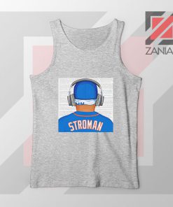 Marcus Stroman Behind Sport Grey Tank Top