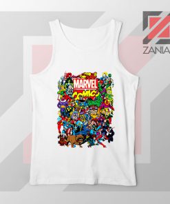 Marvel Comic Hero Collage Tank Top